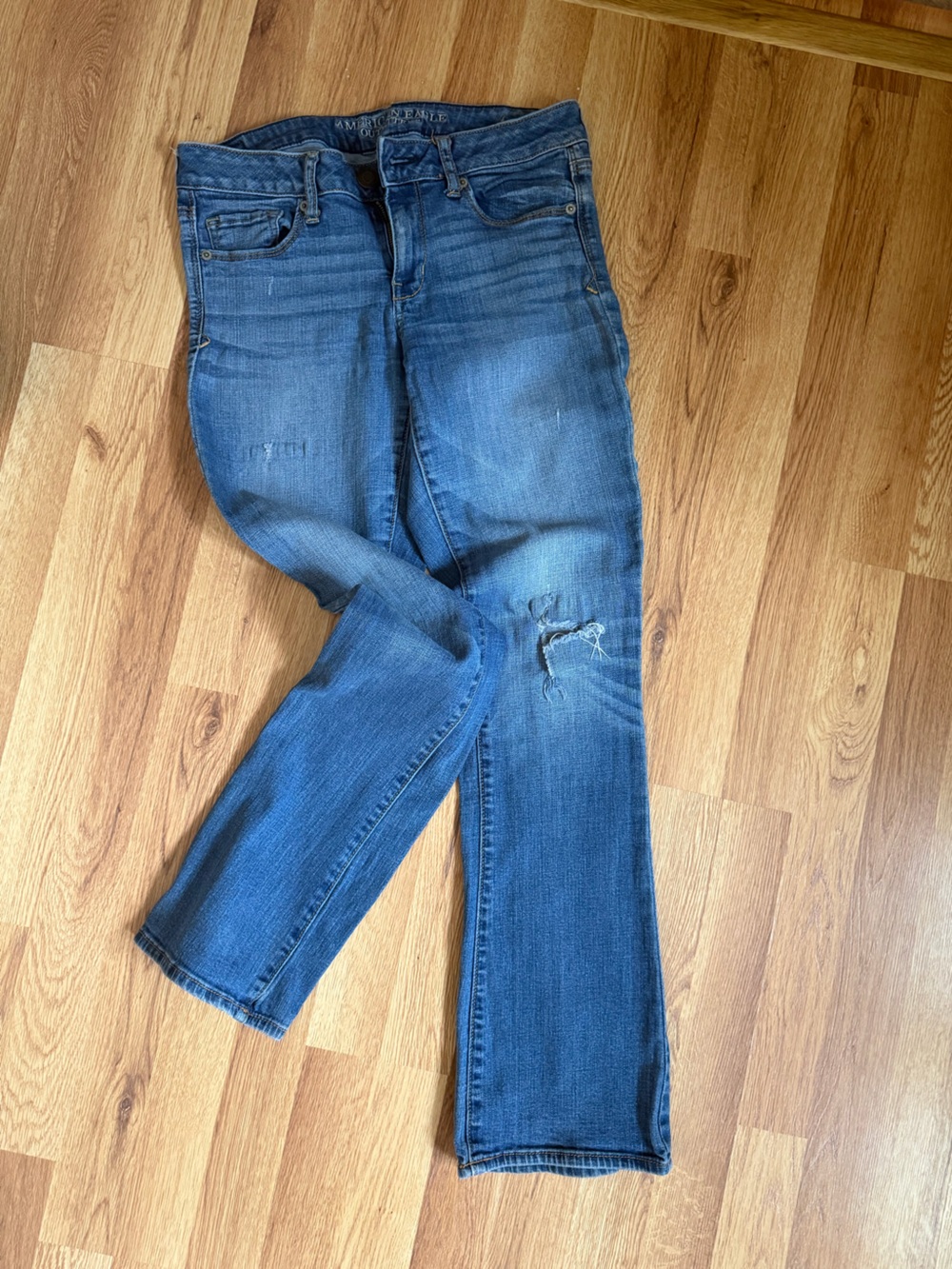 American Eagle Outfitters Women's Skinny Jeans in Blue